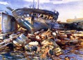 Flotsam et Jetsam paysage John Singer Sargent